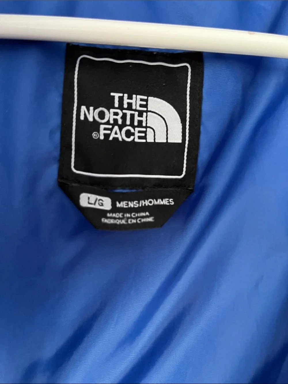 The North Face Men's Blue Puffer Jacket